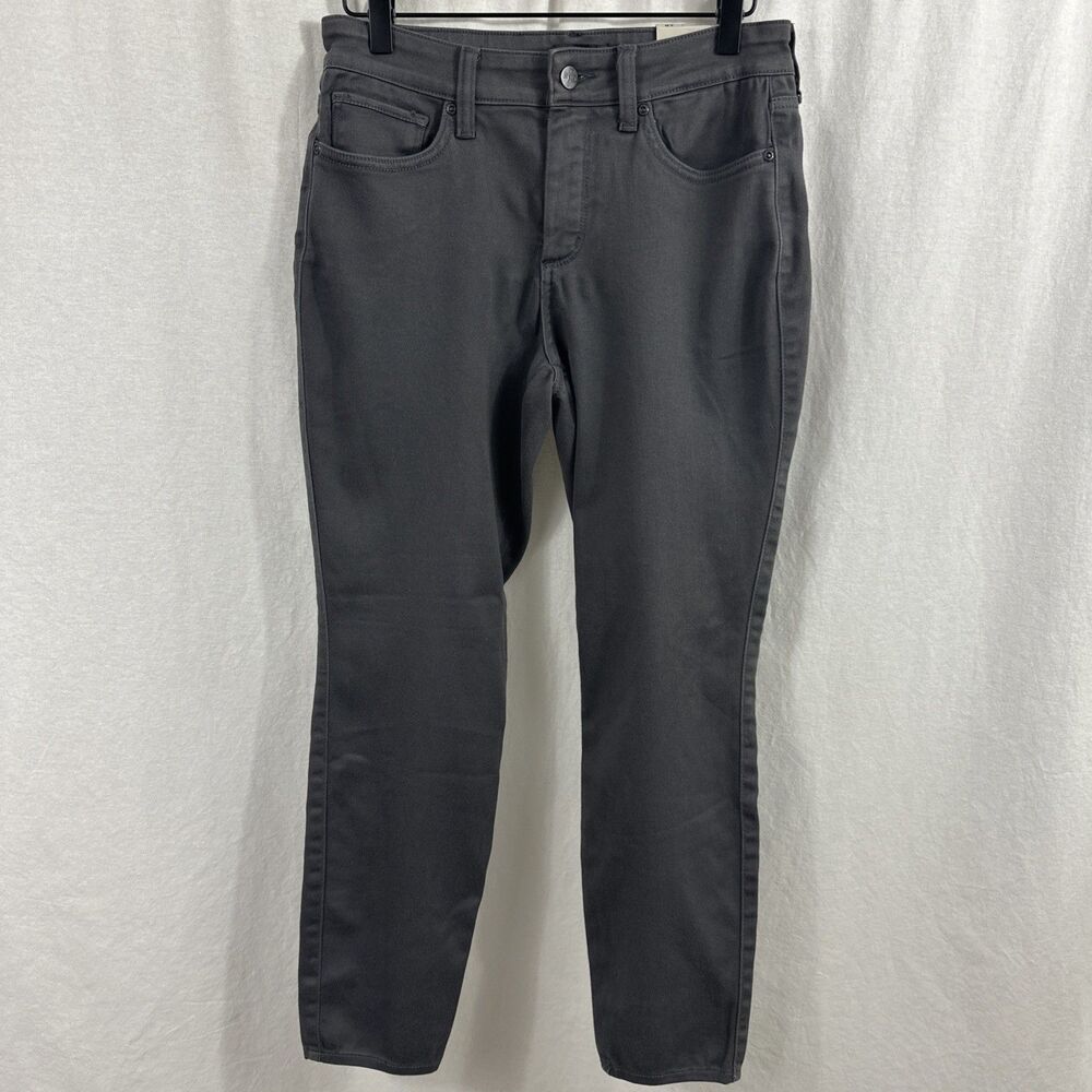NYJD Ami Green Skinny Legging Pants Womens 6P Stretch Comfort